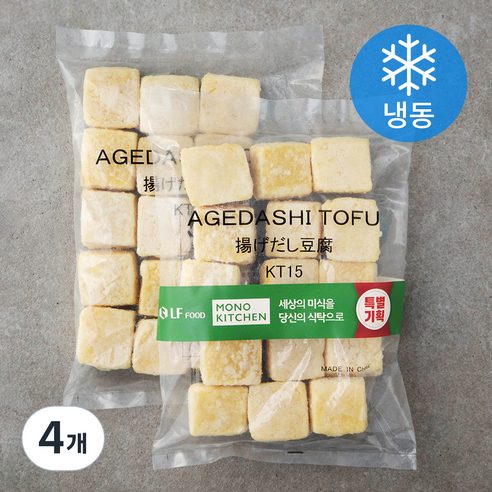 LF 아게다시도후 15입 (냉동), 600g, 4개