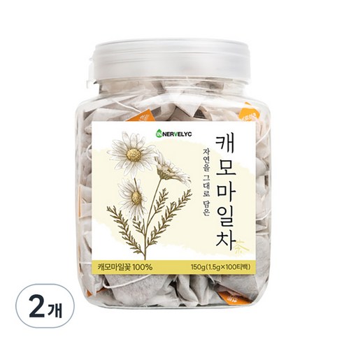 이너블릭 캐모마일허브차, 1.5g, 100개입, 2개