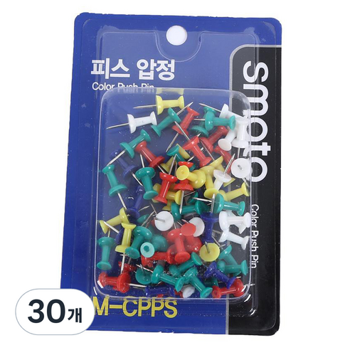 스마토 피스압정 랜덤발송 SM-CPPS 109-7164, 72개입, 30개