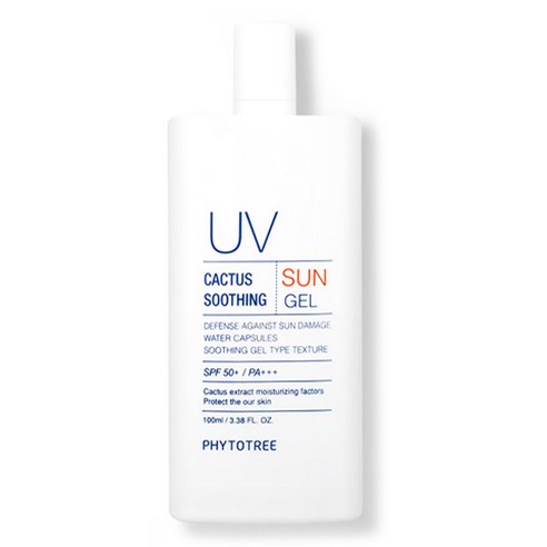 피토트리 선인장 수딩 아쿠아 선젤 SPF50+ PA+++, 100ml, 1개