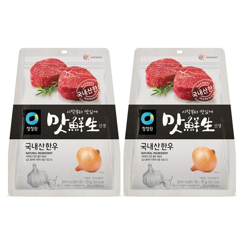 맛선생 한우 조미료, 120g, 2개