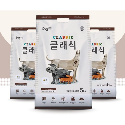 모든 연령대에 적합한 균형 잡힌 영양사료