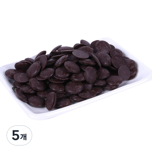 상상앤드 코팅 다크초콜릿, 500g, 5개
