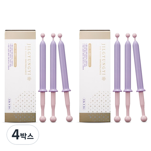 질경이 이너밸런스 여성청결제, 2.5g, 4박스