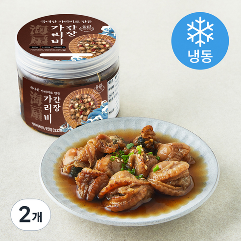 올림 국내산 간장가리비장 (냉동), 200g, 2개