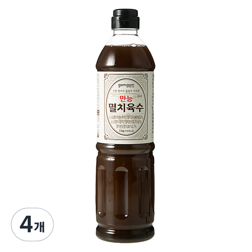 곰곰 만능 멸치육수, 1kg, 4개