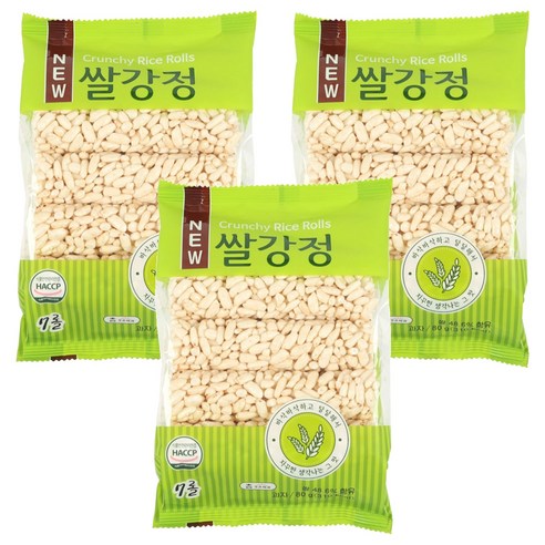 조은제과 쌀강정, 80g, 3개