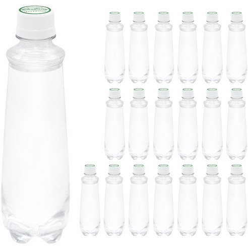 초정 탄산수 라임 무라벨, 350ml, 20개