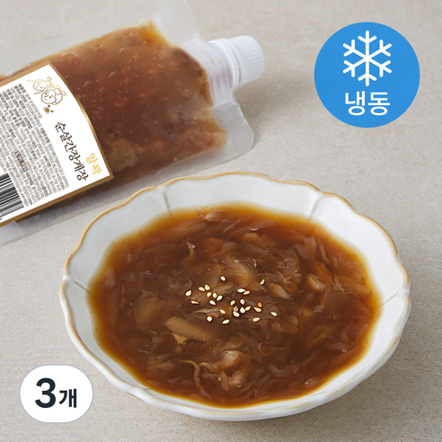 비응도등대가 알꽉 순살 간장게장 (냉동), 150g, 3개