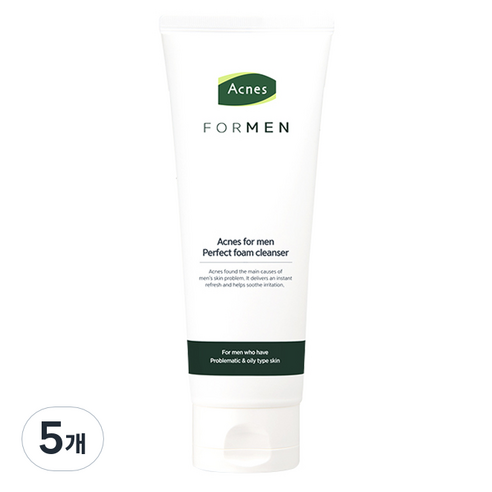 아크네스 포맨 퍼펙트 폼 클렌저, 150ml, 5개