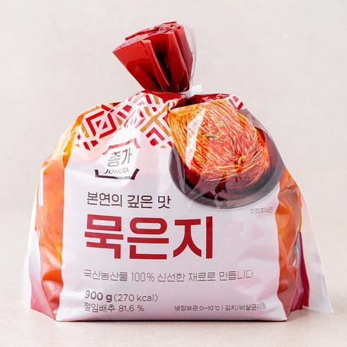 종가 묵은지, 900g, 1개