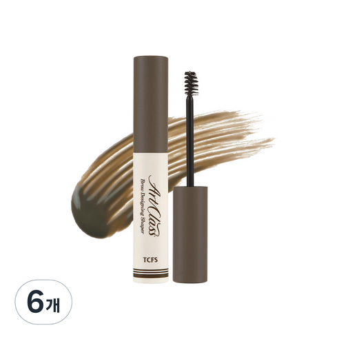투쿨포스쿨 아트클래스 브로우 디자이닝 쉐이퍼 4ml, 6개, 3호 소프트 브라운