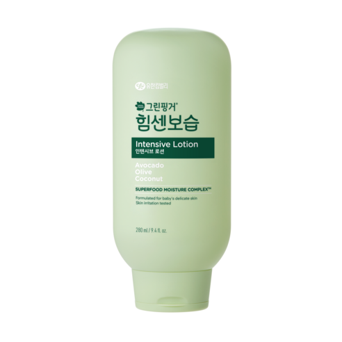 그린핑거 힘센보습 인텐시브 유아 로션, 280ml, 5개