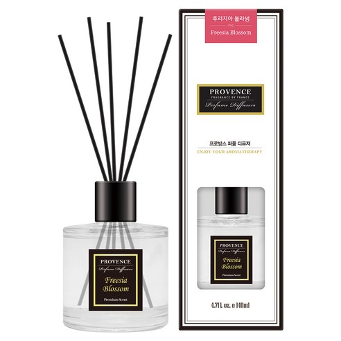 프로방스 퍼퓸 디퓨져 140ml, 후리지아 블라썸, 1개