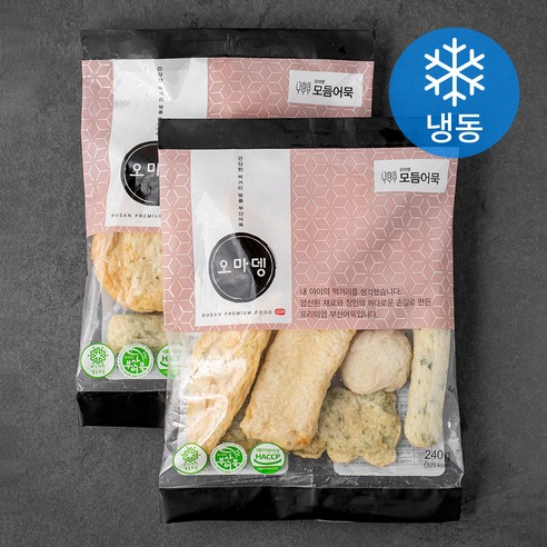 오마뎅 모듬어묵 (냉동), 240g, 2개 - 어묵 | 쿠팡