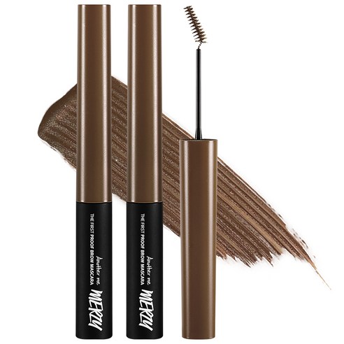 머지 더 퍼스트 프루프 브로우 마스카라 3.5g, BM1. COCOA 코코아, 2개