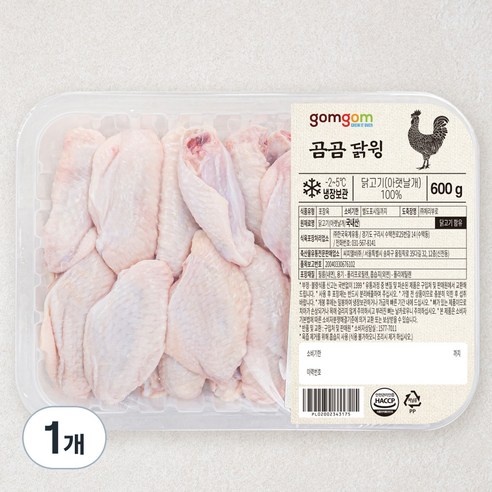 곰곰 닭윙 (냉장), 600g, 1개 Best Top5