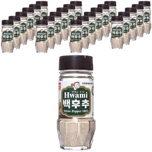 [화미] 백후추, 50g, 24개