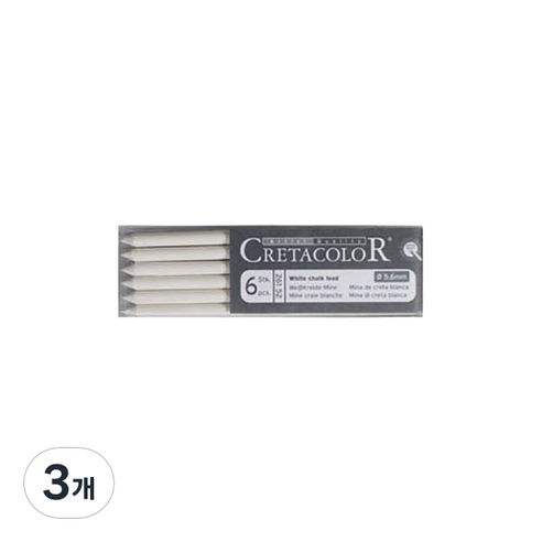 크레타칼라 샤프콘테심 6p 26152, 화이트 Dry, 3개