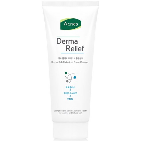 더마릴리프 모이스처 폼 클렌저, 200ml, 1개
