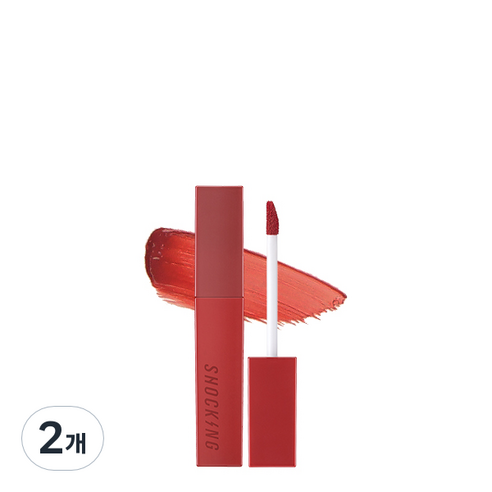 토니모리 퍼펙트립스 쇼킹립 틴트, 8 배드라이어, 4g, 2개