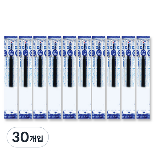 제브라 젤잉크 JF 리필심 0.5mm, 청색, 30개