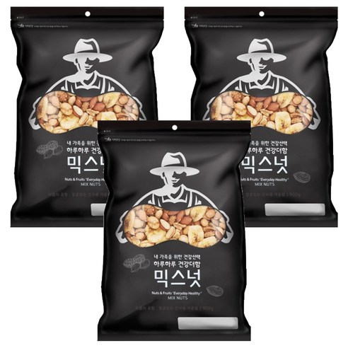 넛츠팜 믹스넛, 900g, 3개