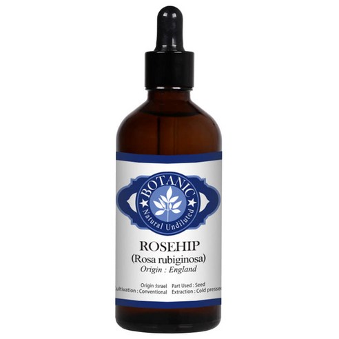 보타닉잉글랜드 로즈힙 오일, 100ml, 3개 겔랑워터리오일 보타닉잉글랜드 로즈힙 오일, 100ml, 3개 겔랑워터리오일