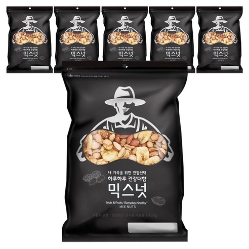넛츠팜 믹스넛, 900g, 6개