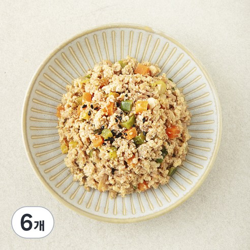 집반찬연구소 참치두부소보로, 140g, 6개