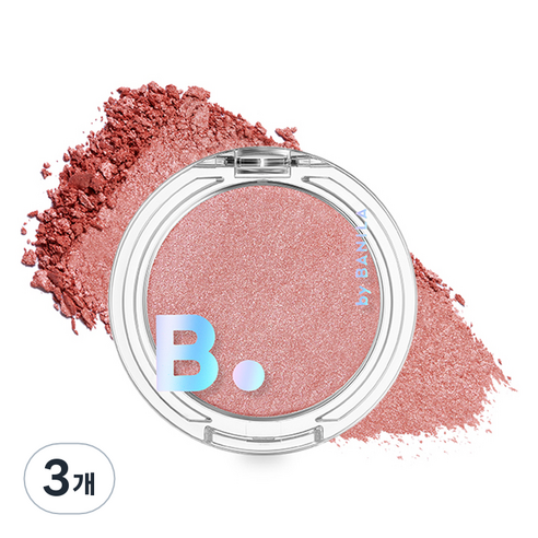 바닐라코 실키 글로우 하이라이터 3.6g, PK02 로즈 헤일로, 3개