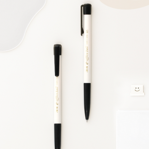 일상에 스며드는 부드러움, 자바펜 e 오피스 볼펜 블랙 36개입