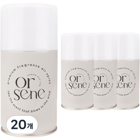 올센느 프리미엄 니치향수 방향제 자동분사기 리필 캔 산마노 프리지아, 20개, 기타향, 250ml