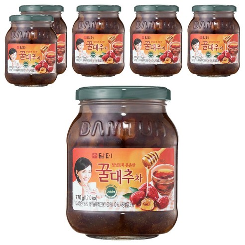 담터 꿀대추차, 770g, 1개입, 6개
