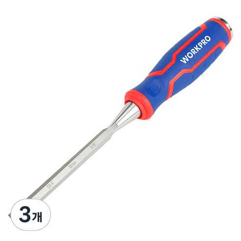 워크프로 목재 끌 10mm WP243005, 3개