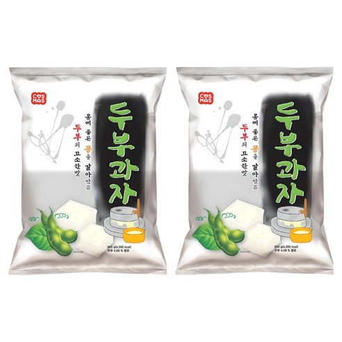 코스모스제과 두부과자, 800g, 2개