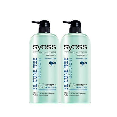 사이오스 실리콘프리 모이스쳐 라이징 컨디셔너, 750ml, 2개