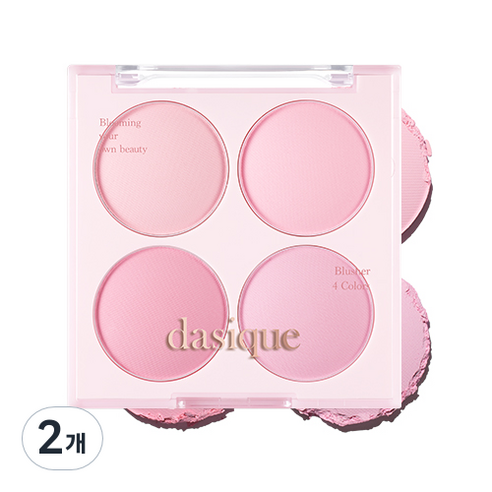 데이지크 블렌딩 무드 치크 16.8g, 08 블루베리 소르베, 2개
