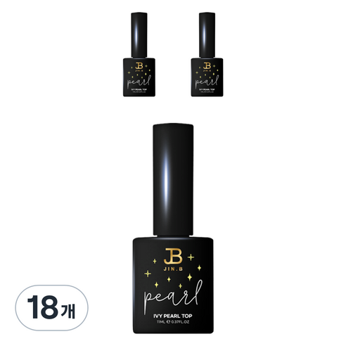 아이비 논 와이프 펄 탑 젤, JBPR-GT, 18개, 11ml