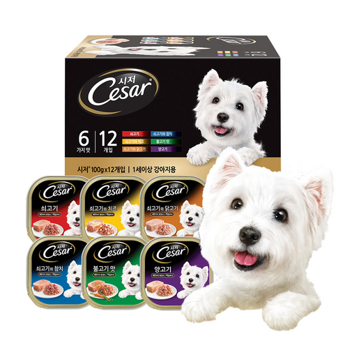 시니어견의 건강과 행복을 위한 최고의 선택, 시저 버라이어티팩