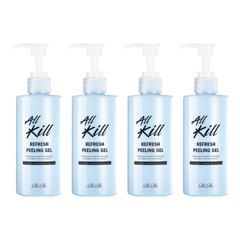 리르 올킬 리프레쉬 필링 젤, 190ml, 4개