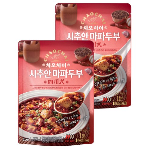 차오차이 시추안 마파두부, 180g, 2개