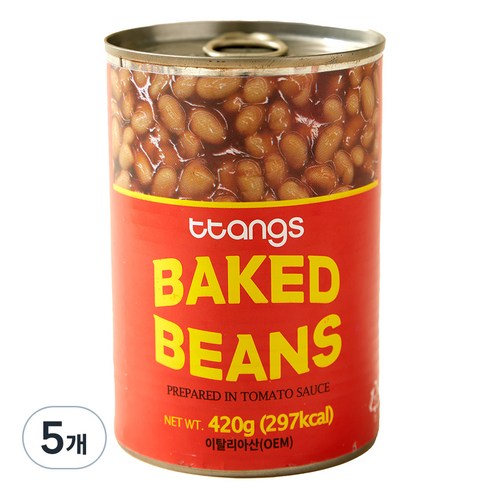땅스 베이크드빈스, 5개, 420g