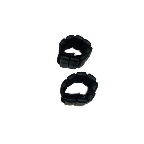 라이언문 실리콘 중량밴드 2p, 블랙, 250g