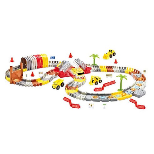 아이의 상상력을 건설하는 해피플레이 중장비 대탐험 와일드트랙