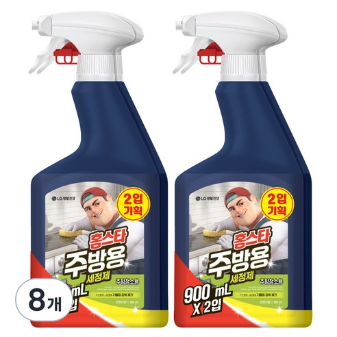 홈스타 주방청소용 세정제, 900ml, 8개