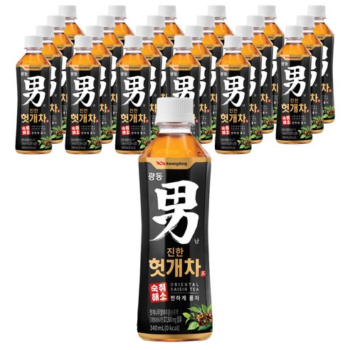 광동 진한 헛개차, 340ml, 24개