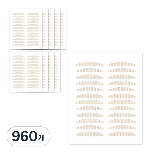 더분 대용량 마이스킨 쌍꺼풀 테이프 레이스, L타입, 960개