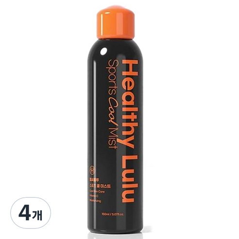 헬씨룰루 스포츠 쿨 미스트, 150ml, 4개
