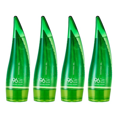 홀리카홀리카 알로에 하이드로 포뮬라 96% 수딩 젤, 250ml, 4개